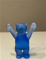 Sculpture Cristal Sèvres in Cristal TEDDYBEARBLU - TEDDYBEARBLU